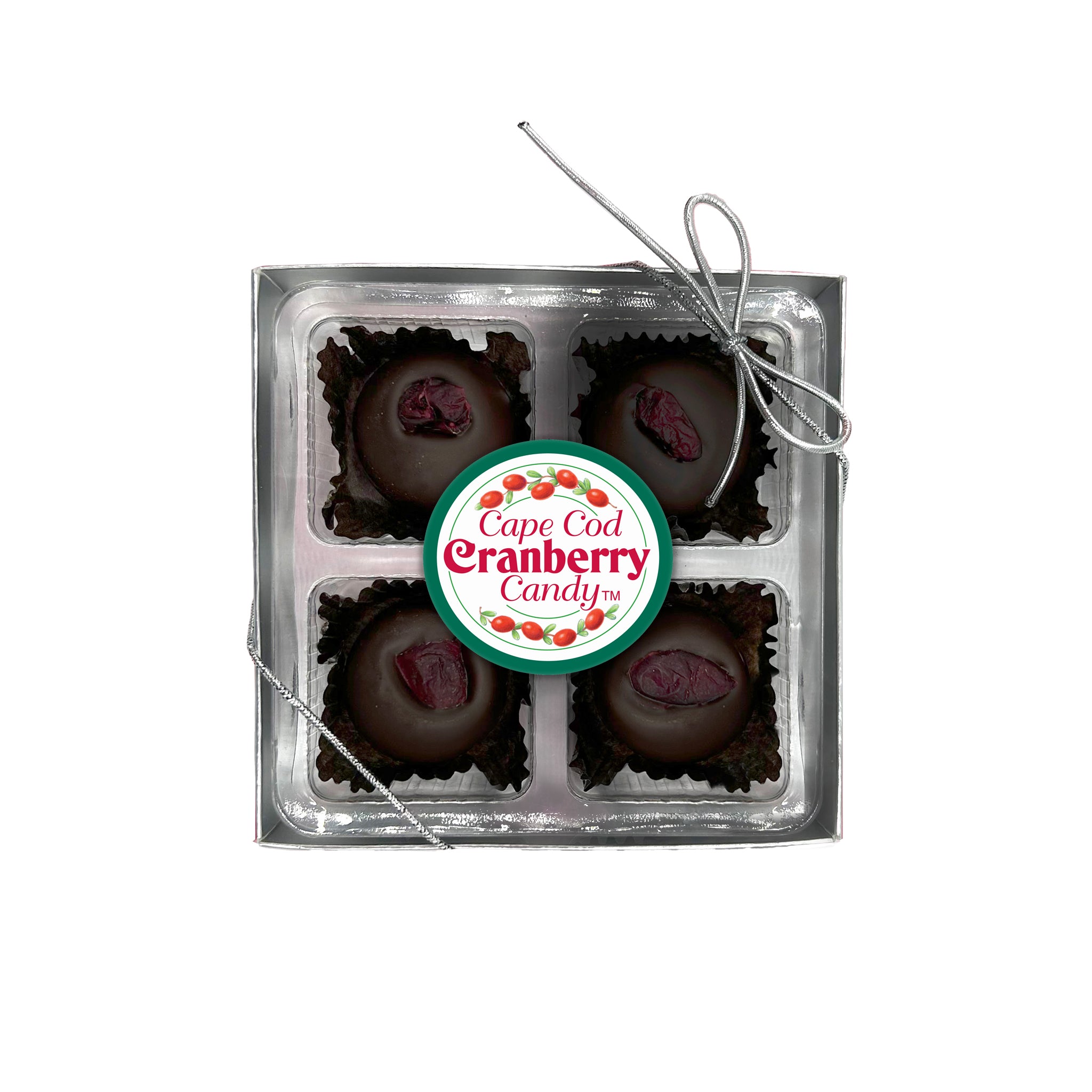 Cranberry Dark Chocolate Truffle Gift Box