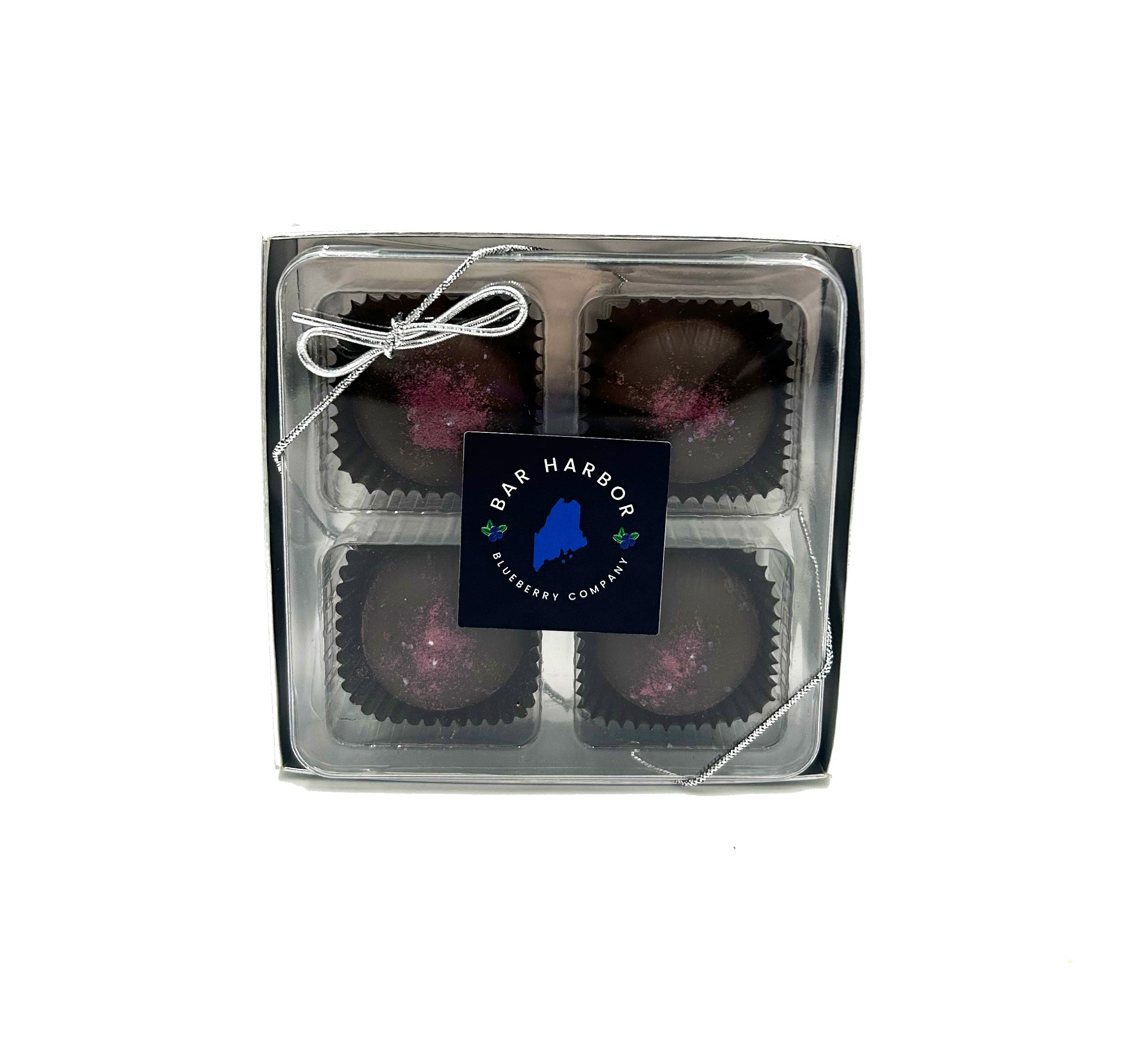 Blueberry Dark Chocolate Truffle Gift Box