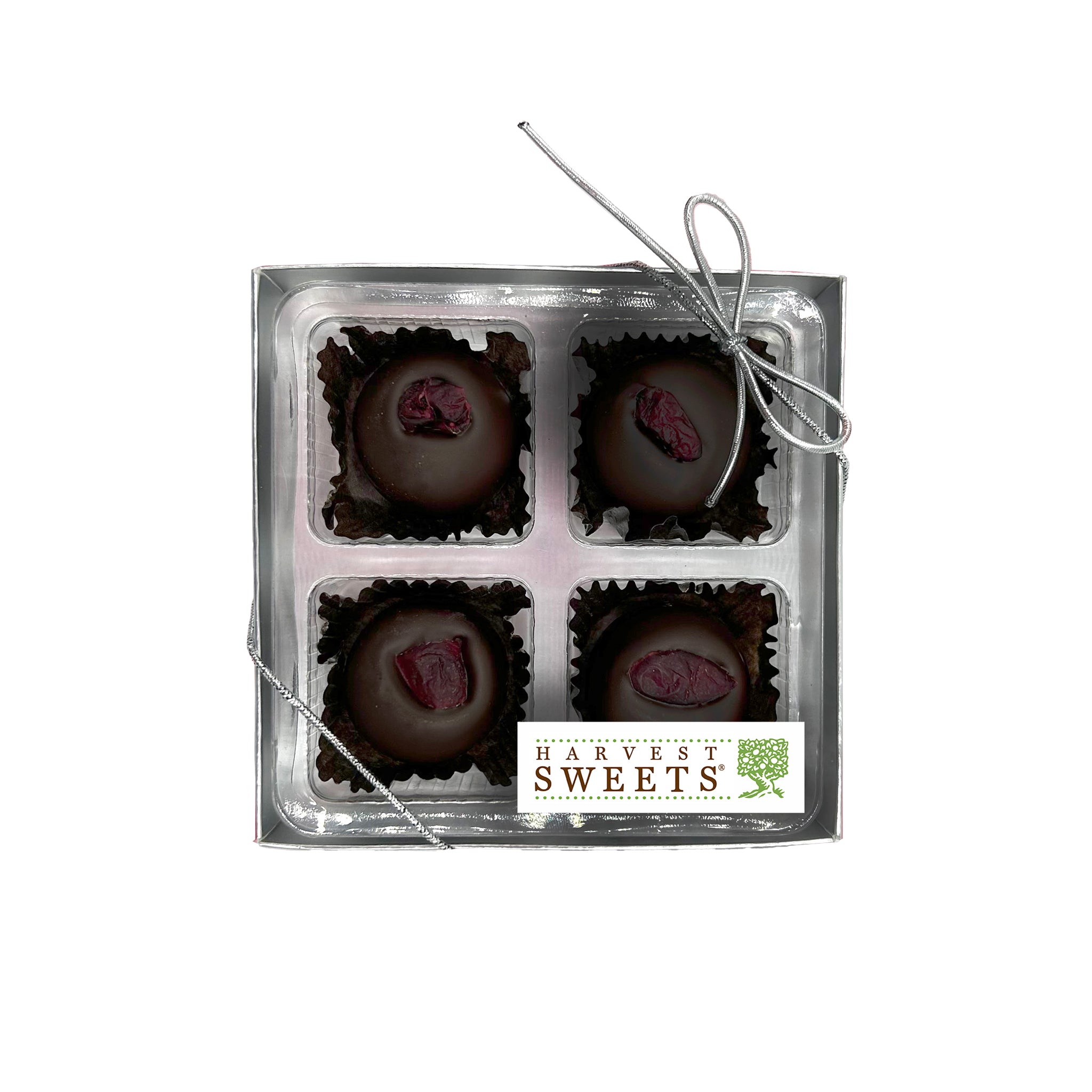 Cranberry Dark Chocolate Truffle Gift Box