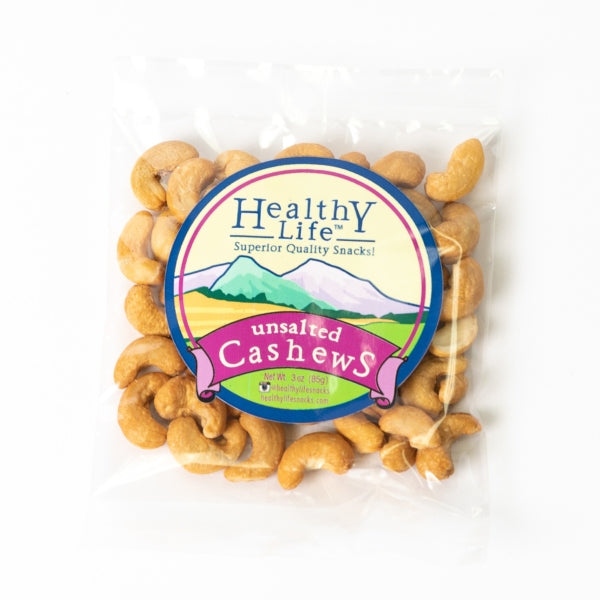 Healthy Life Snacks Unsalted Cashews
