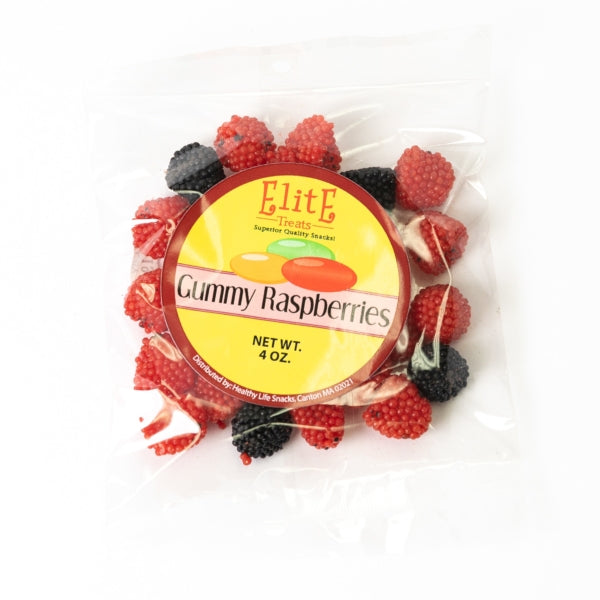 Elite Treats Gummy Raspberries