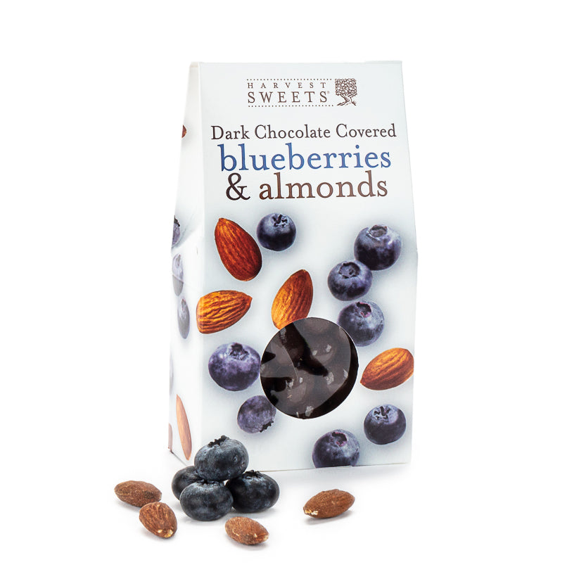 Dark Chocolate Covered Blueberries & Almonds