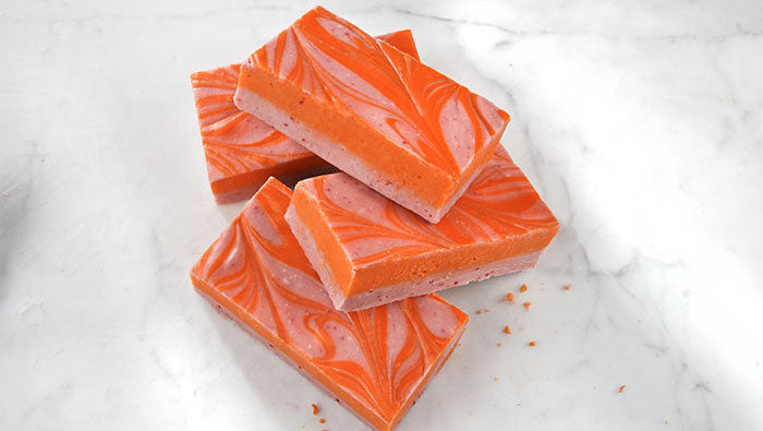 Orange Raspberry Fudge