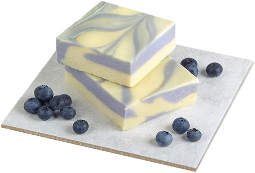 Wild Blueberry Cheesecake Fudge