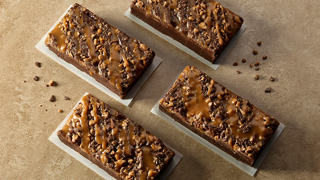 Hazelnut Caramel Toffee Fudge