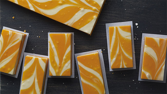 Reduced Sugar Orange Cream Fudge